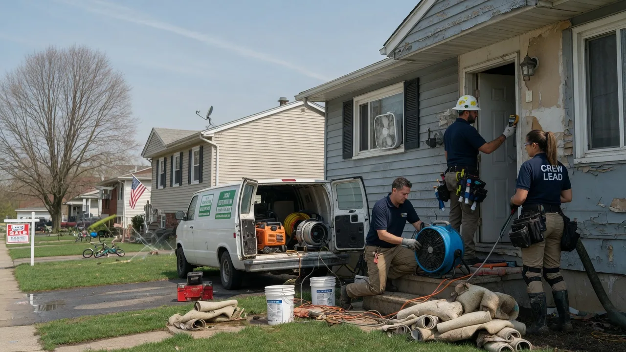 Flood Cleanup in Sentinel, OK near me