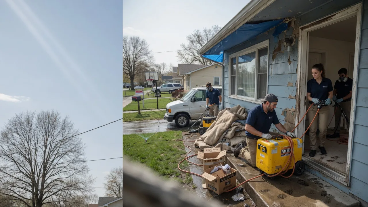 Basement Flood Cleanup in Sentinel, OK near me